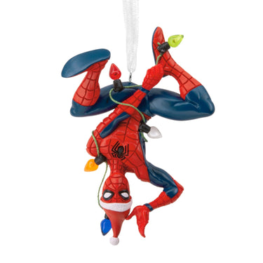 Collectable Marvel Spider - Man Tangled Fairy Lights Ornament - Planet Toys